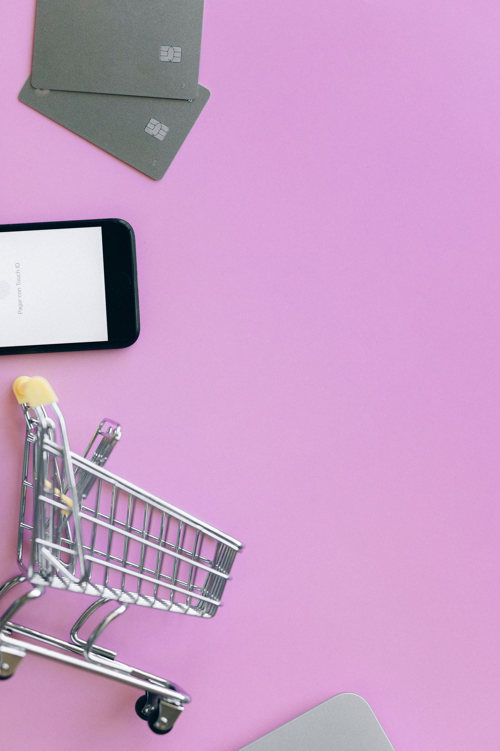 An online storefront in miniature - illustrative